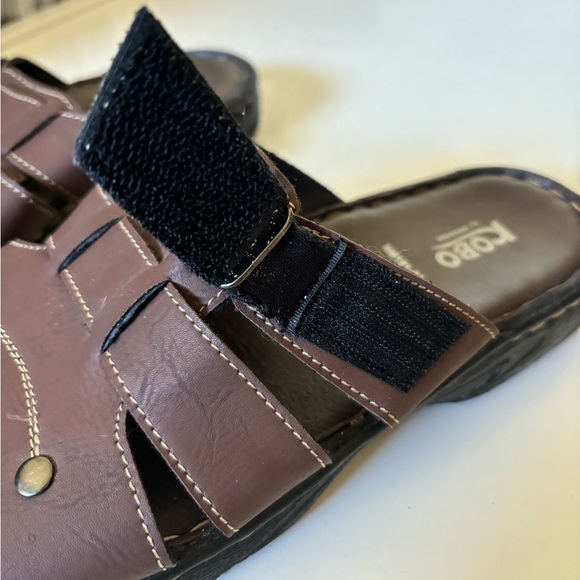 Leather Walking Sandals - Picture 2 of 5